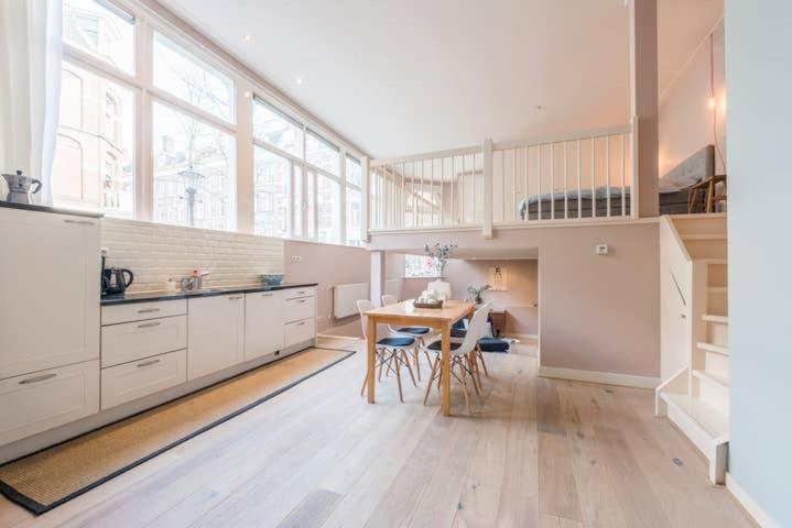 Hip Split Level Apartment On The Ground Floor Ámsterdam Exterior foto