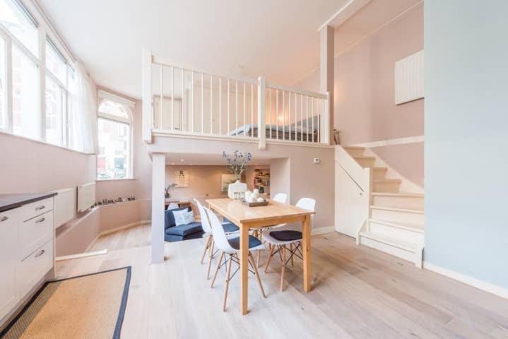 Hip Split Level Apartment On The Ground Floor Ámsterdam Exterior foto